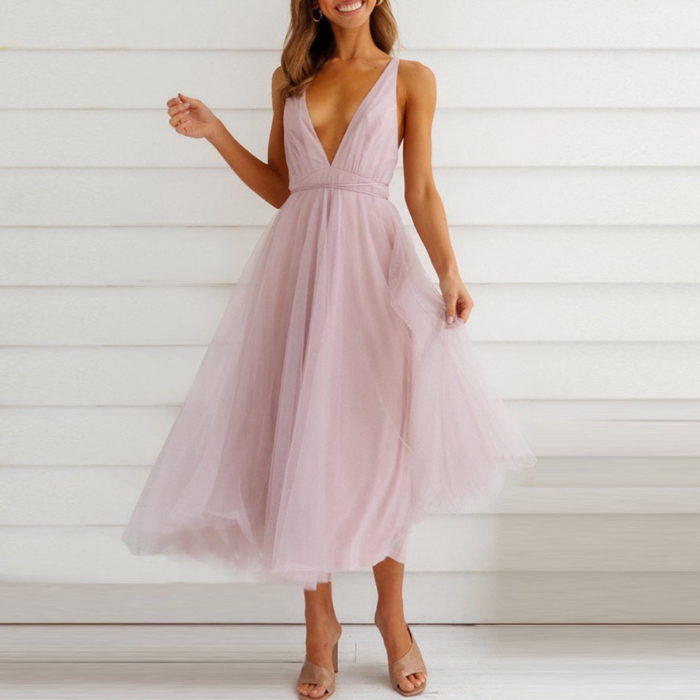 CHERLEY TULLE DRESS
